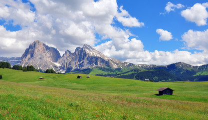 Mountain landscape in Italy