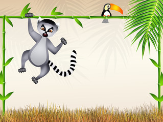 lemur cartoon
