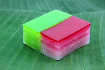 Thai layer cake dessert