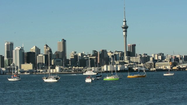 Auckland downtown skyline
