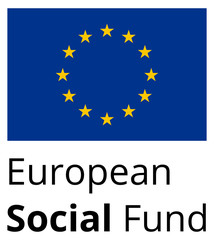 European Social Fund - standard and proprtional EU sign