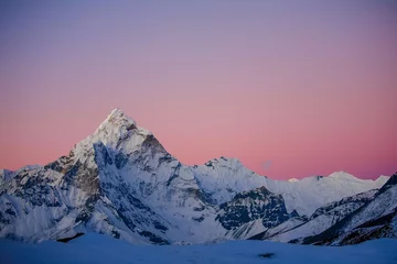 Papier Peint photo Everest Beau paysage des montagnes de l& 39 Himalaya
