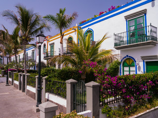 Fototapeta premium Ansicht von Puerto de Mogán auf Gran Canaria