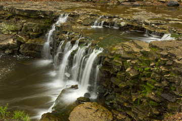 Fototapeta na wymiar Minneopa Upper Falls