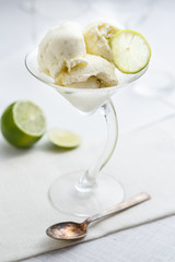 lime ice cream