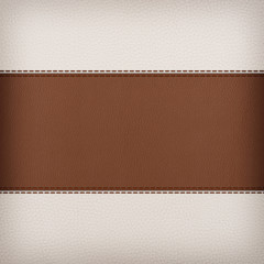stitched leather background