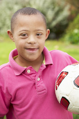 4 year old boy with Downs Syndrome