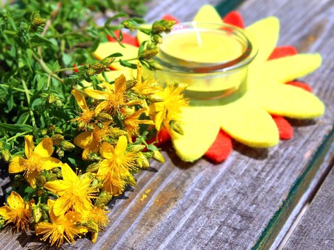 entspannung mit johanniskraut