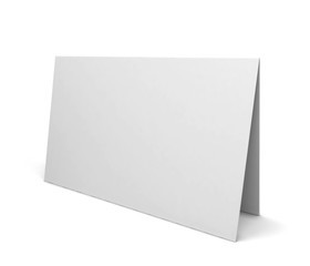 Blank greeting card