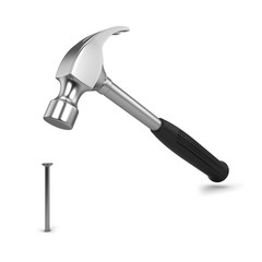 Hammer and nail