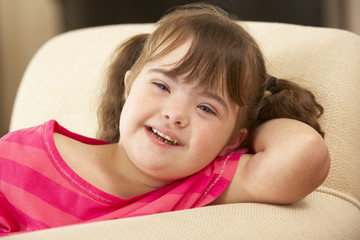 6 year old girl with Downs Syndrome