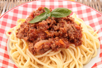 spaghetti bolognaise