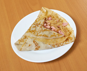 pancakes stuffed ham and cabbage stew