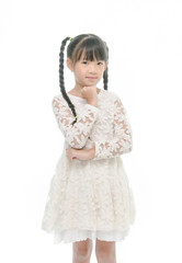 Little asian girl