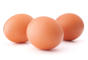 Egg isolated on white background cutout