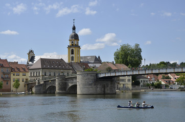 H&auml;userzeile in Kitzingen a.Main