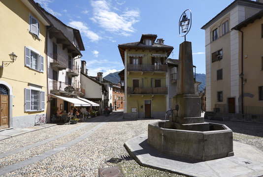 Domodossola, historic Italian city