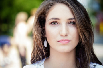 Obraz premium Close up portrait