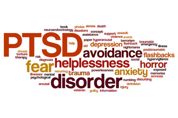 PTSD word cloud