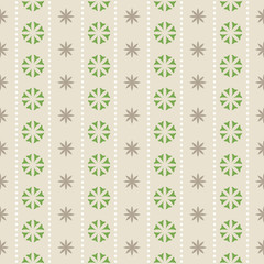 Seamless pattern of flowers