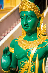 Indra statue at Thai temple