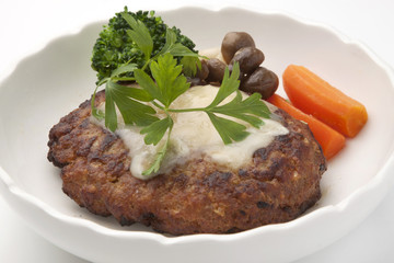 チーズハンバーグ