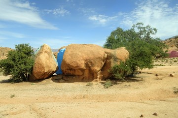 [Afrika] Marokko - Blue Mountain Rocks - Die Bauen Steine