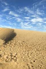 Fototapeta na wymiar [Afrika, Mauretanien] Wüste, Wüstenlandschaft