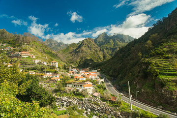 Mountain village view II