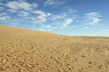 Fototapeta na wymiar [Afrika, Mauretanien] Wüste, Wüstenlandschaft