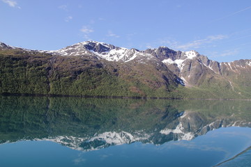 Stripes of arctic  Norway