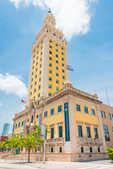 The Freedom Tower in downtown Miami