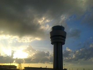 Traffic control tower Sofia airport