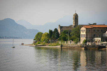 Fototapeta na wymiar Gravedona, Lake Como
