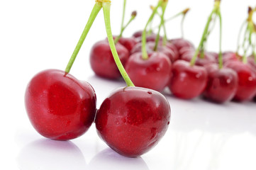 appetizing cherries