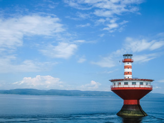 Haut-Fond Prince Lighthouse, Quebec, Canada