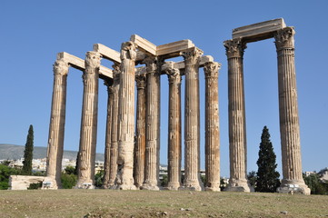 Fototapeta premium Le temple de Zeus Olympien