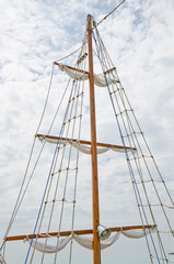 Mast yacht