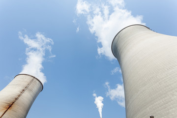 Cooling tower in power plant