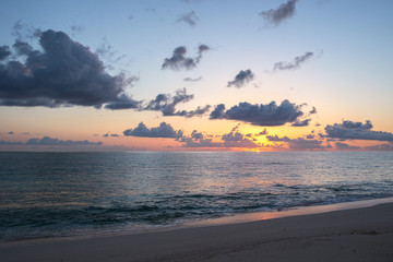 Sunrise on the Atlantic Ocean, Eleuthera Island, Bahamas - 66809574