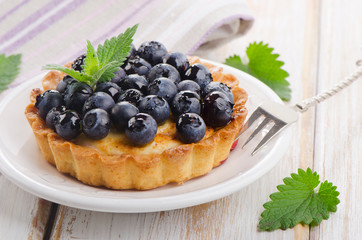 Fresh Blueberry tart