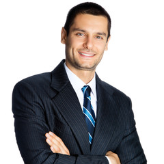 Businessman, isolated on white background
