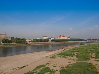 Elbe river in Dresden