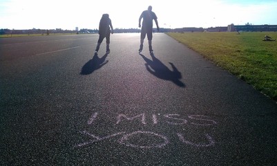 Skaten am Tempelhofer Feld Berlin