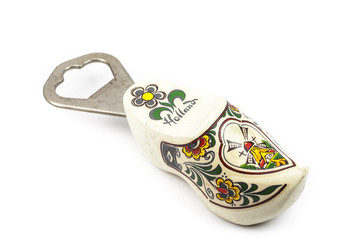 Opener wooden shoe forms Holland.