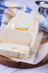 Fresh organic butter