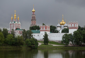 Fototapeta na wymiar Novodevichy Monastery. Moscow, Russia