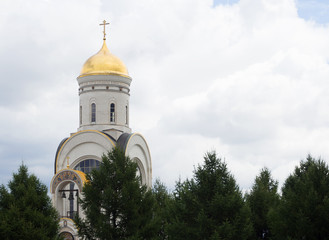 Church Saint George. Victory park. Moscow.