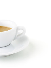 Italian Expresso with Clipping Path