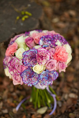 wedding flowers bouquet of bride